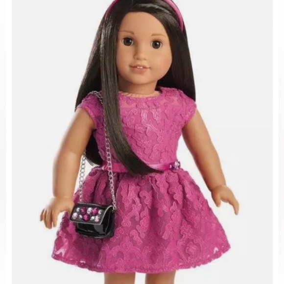 American Girl Doll Merry Magenta Outfit - Picture 9 of 11